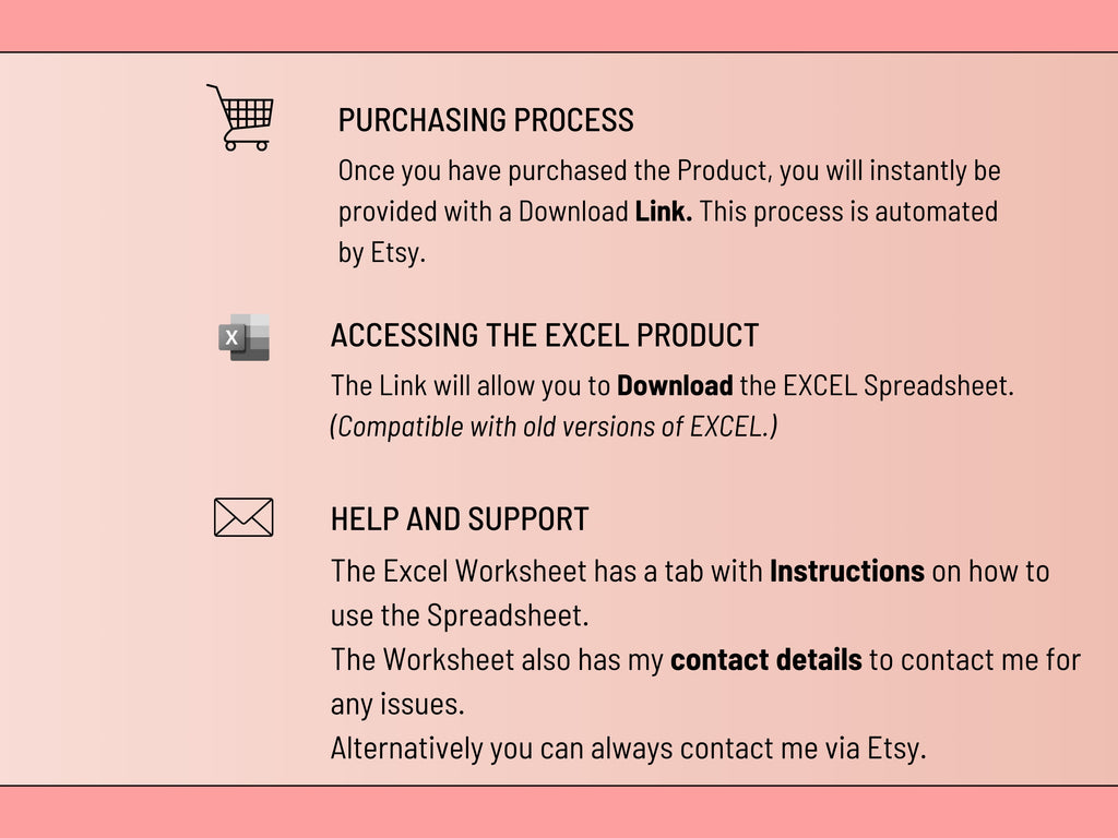 Excel Simple To Do List with Priority & Status Slicer (Excel Template), Digital download, Task list.