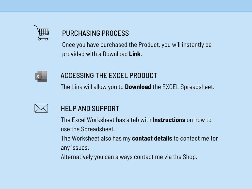 Weekly Habit Tracker Excel Template: 20 Habits, Progress Dashboard (Digital Download)