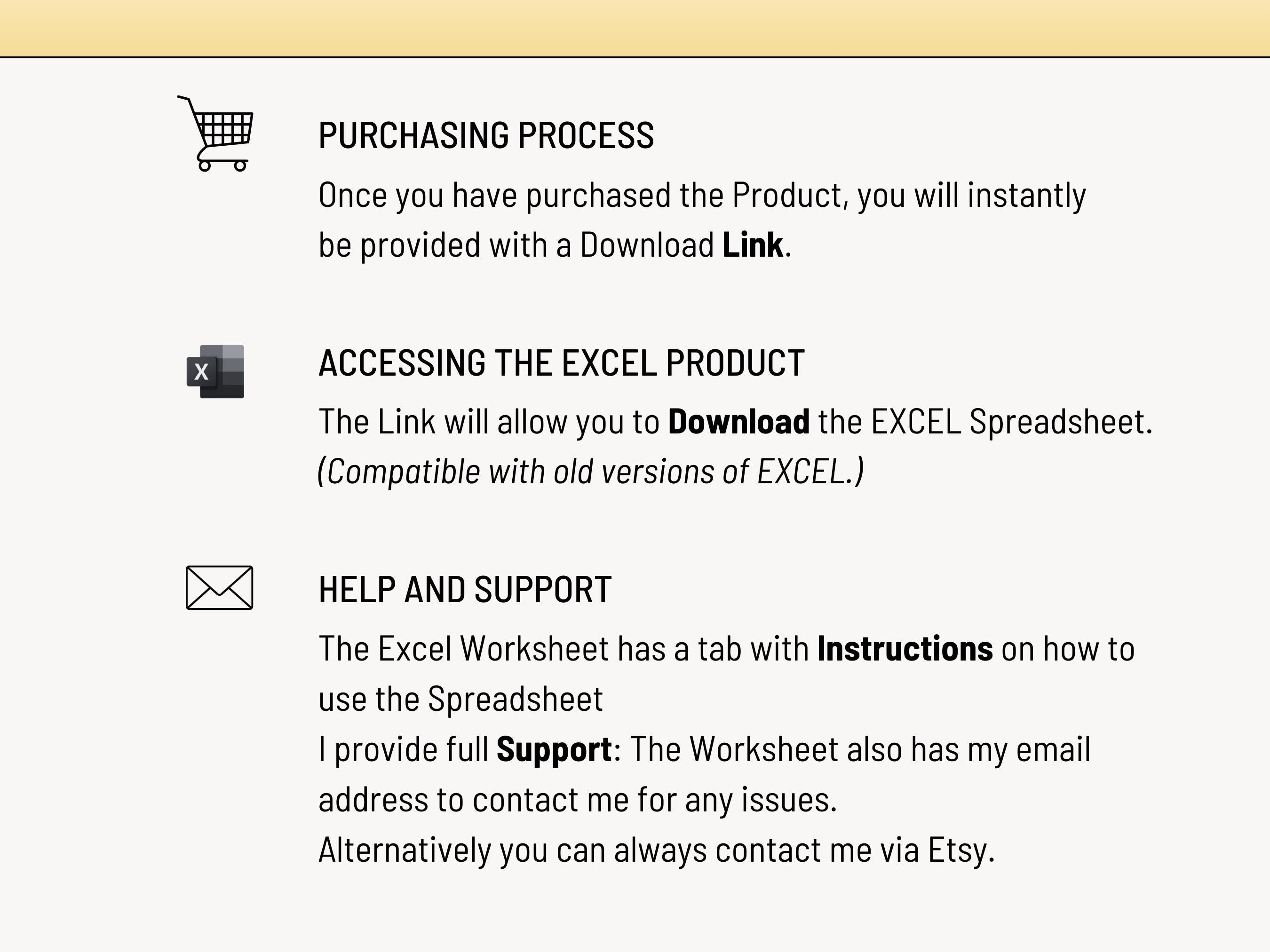 Excel Income and Expense Tracker: 12 Month Finance Template (Digital Download)