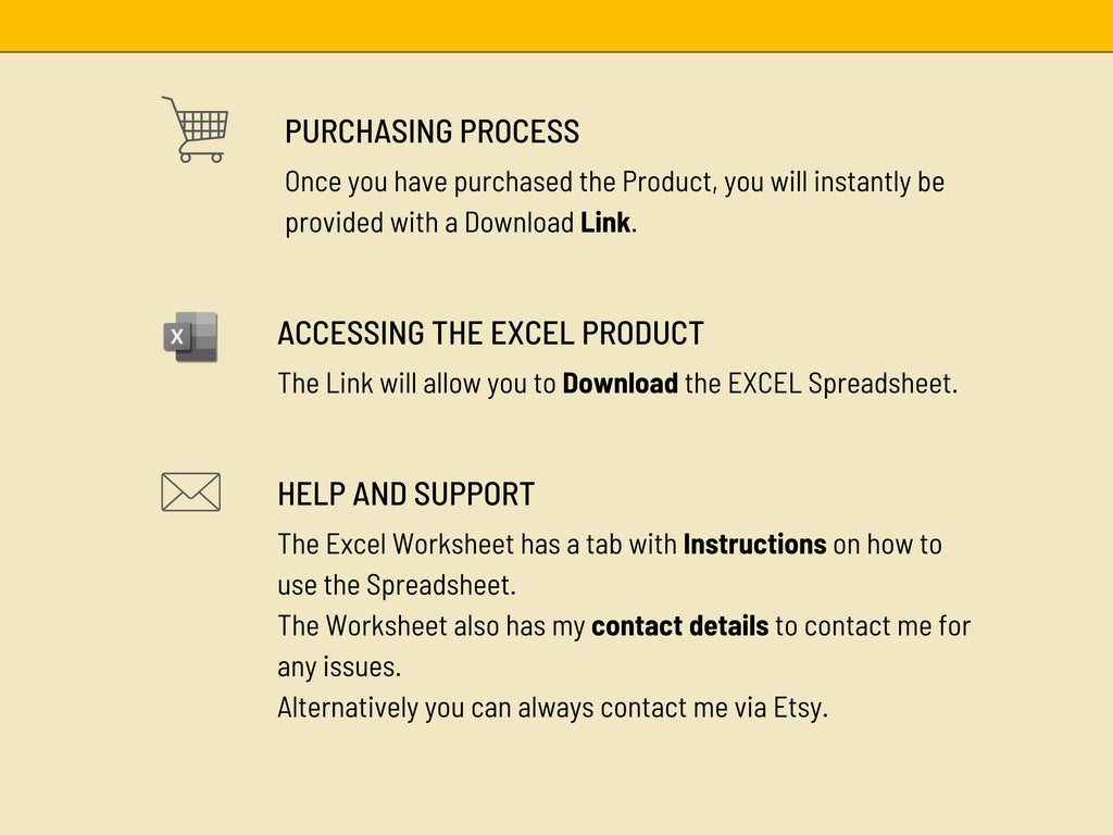Excel Project Budget Template with 12 Periods (Months or Weeks) - Digital Download - Finance Dashboard Data for Projects