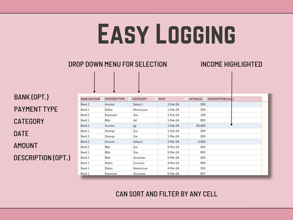 Excel Book keeping Download Template, Finance, Income and Expense Tracker, Profit and Loss and Accounting Spreadsheet Small business Project