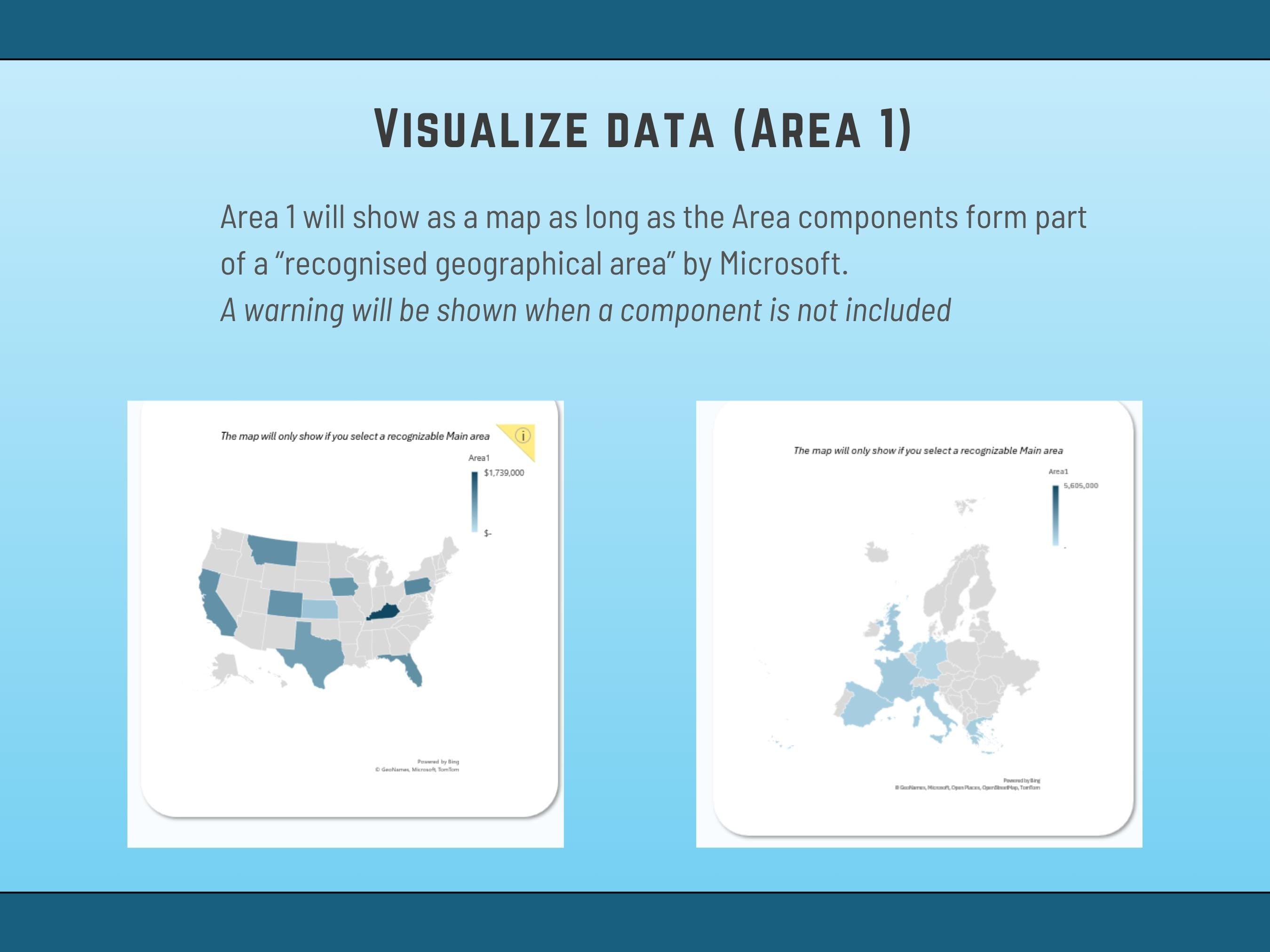 Sales Data Geographical Dashboard: Excel Template (Instant Download)