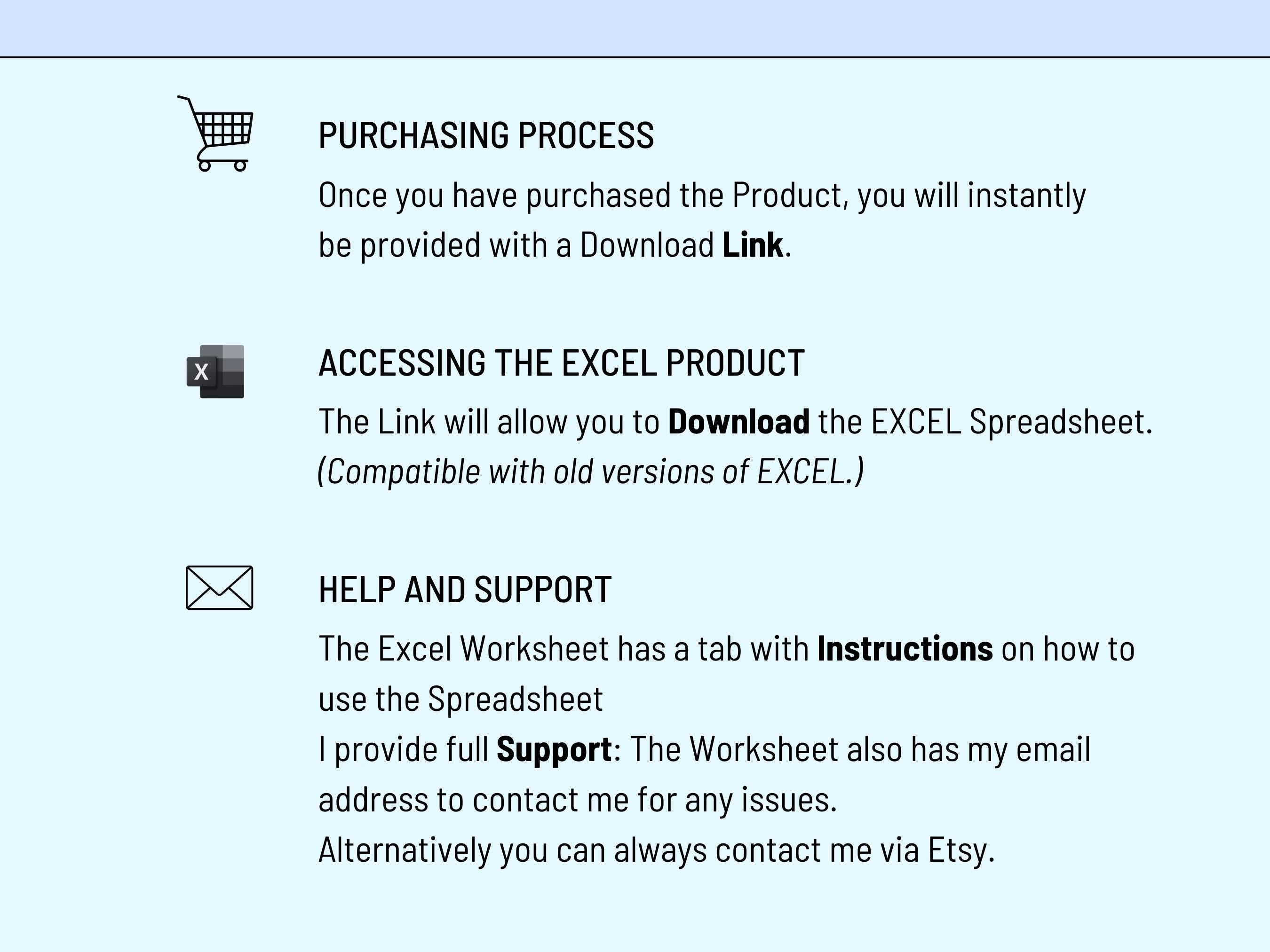 Excel Personal Finances 12 months | Income and Expenses | Summary Charts | Digital Download