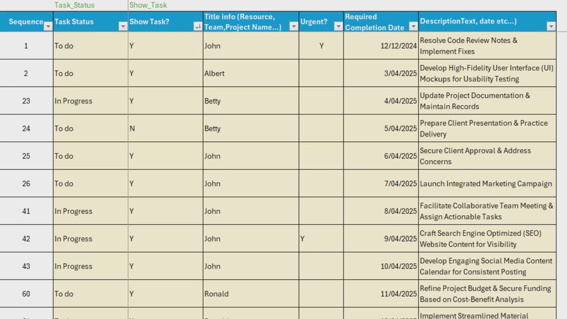 Excel Kanban Board, Task Board, Excel Task List and Tracking, Project Management, Agile Task Board, Instant Download Digital Item, Scrum
